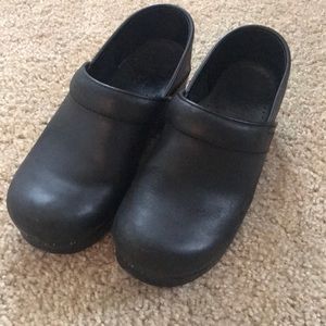 Dansko leather clogs